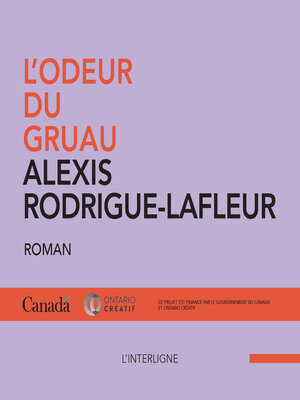 cover image of L'odeur du gruau